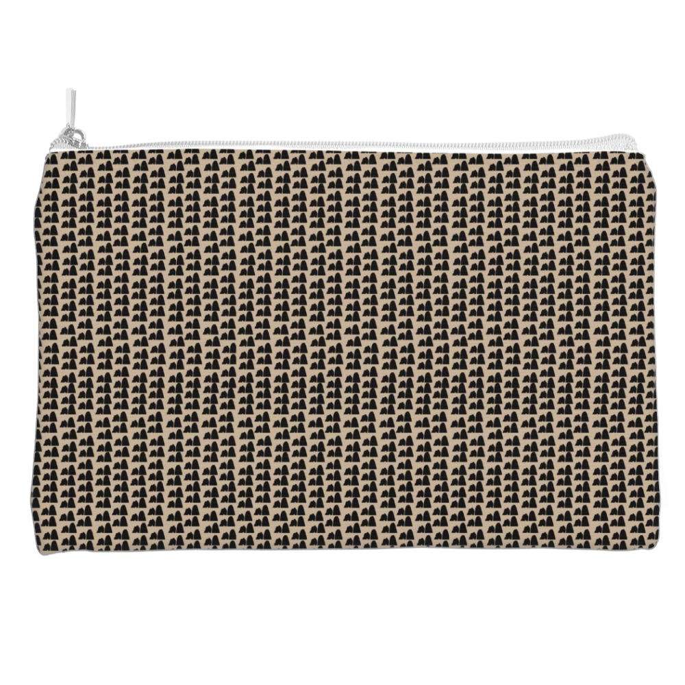 FARAGLIONI clutch bag in cream, small and black