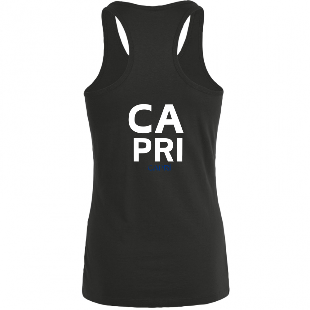 Women's Tank Top CAPRI DESIGN WHITE WRITING