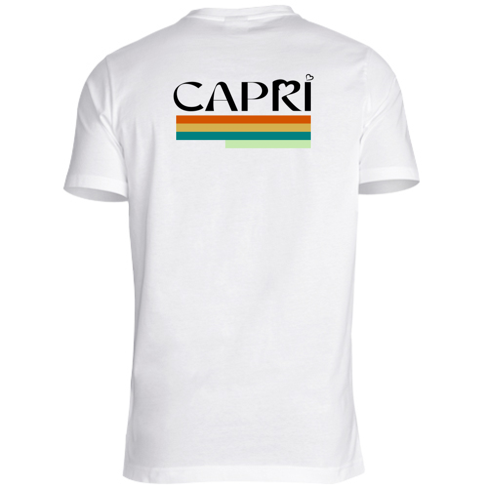 Unisex T-Shirt Large CAPRI TECHNICAL COLOR BLACK WRITING