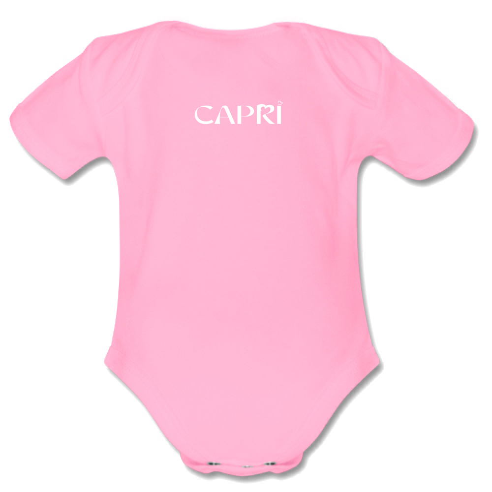 Body Bambino CAPRI MINIMAL SCRITTA BIANCA
