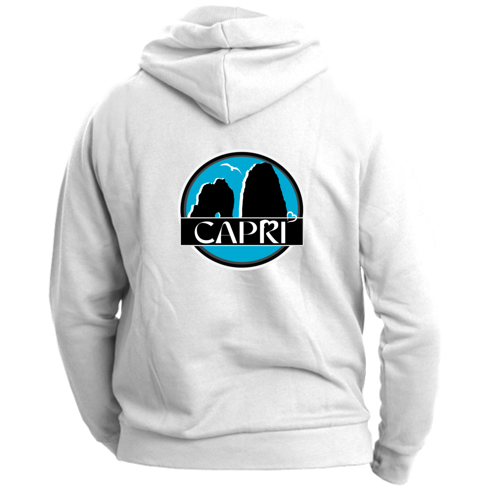Unisex Hoodie CAPRI MAGIC CIRCLE WITH FARAGLIONI