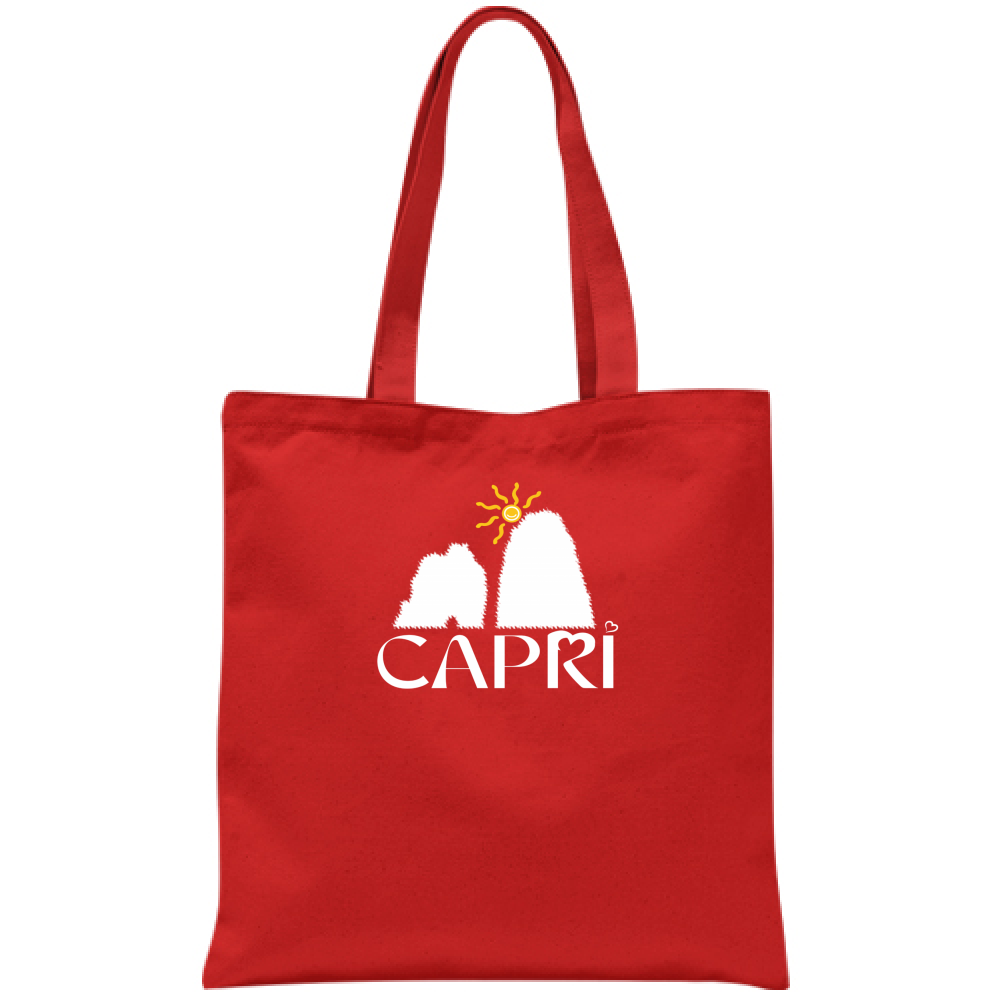 CAPRI HAPPY FARAGLIONI WHITE Bag