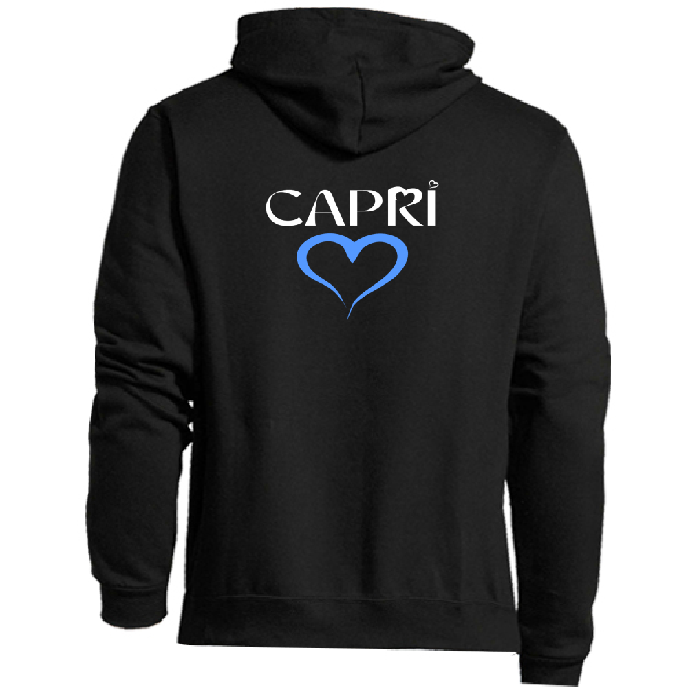 Premium Hoodie Zip CAPRI BLUE HEART