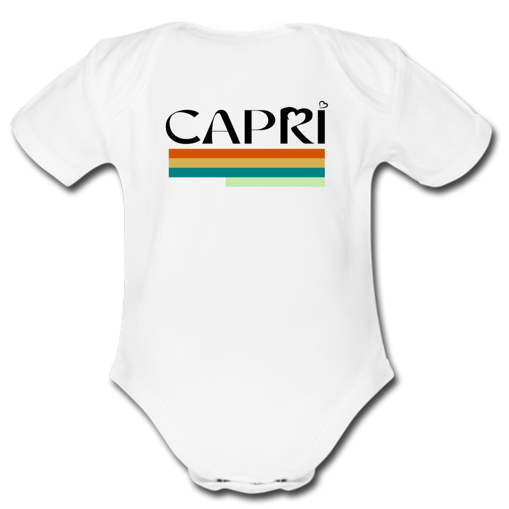 Body Bambino CAPRI TECNICOLOR SCRITTA NERA
