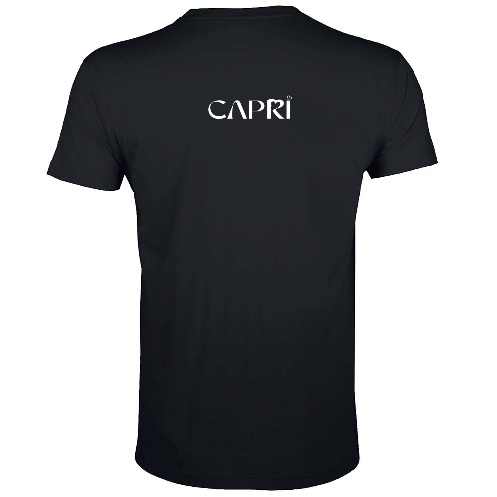 T-Shirt Men Fit CAPRI MINIMAL WHITE WRITING