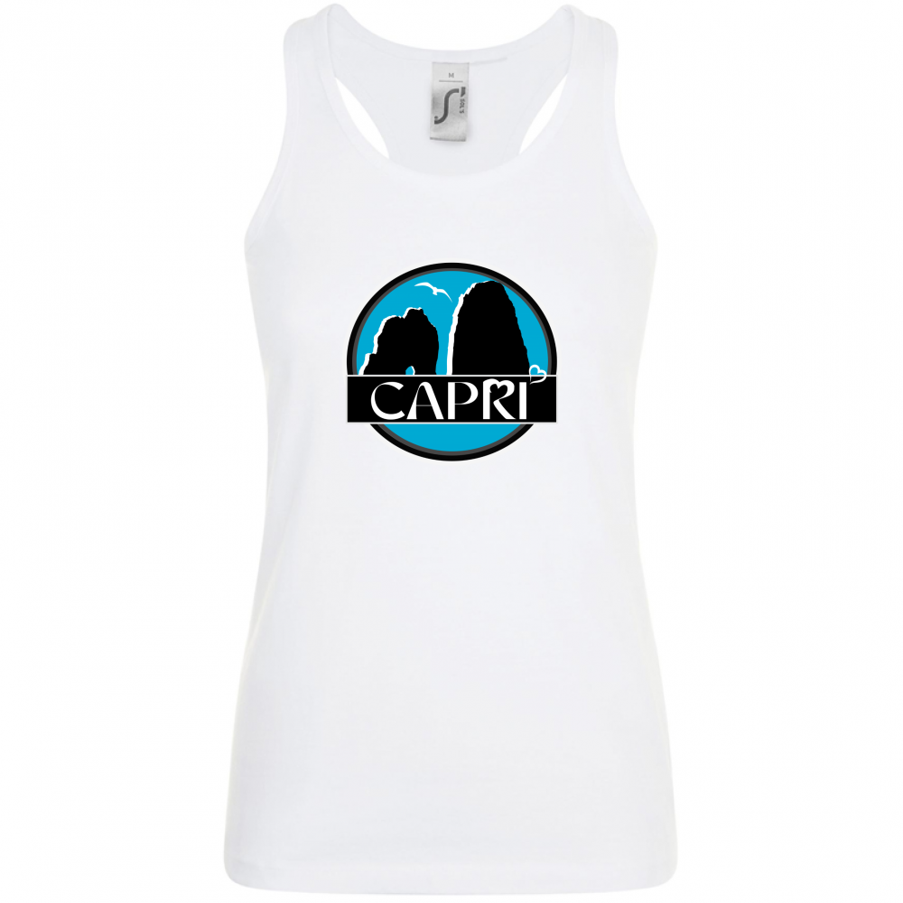 Women's Tank Top CAPRI MAGIC CIRCLE WITH FARAGLIONI