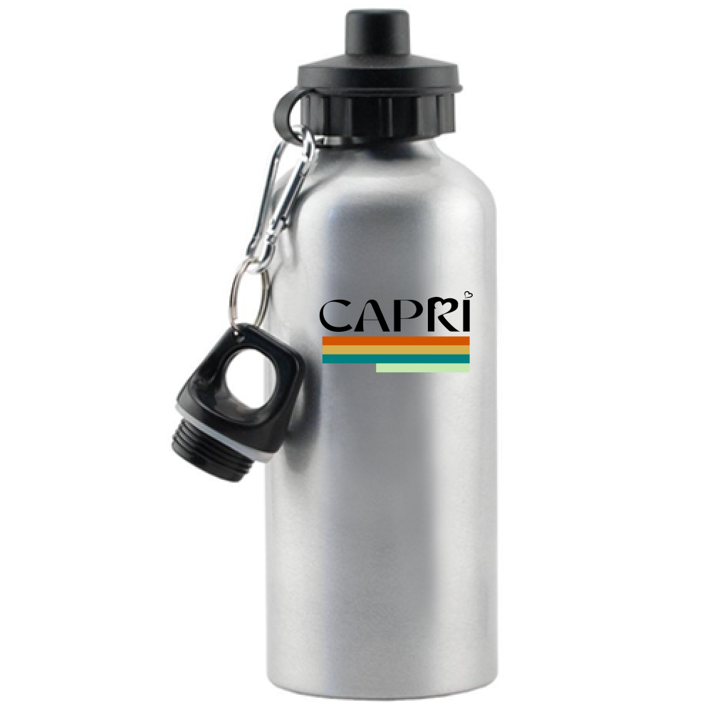 Borraccia CAPRI TECNICOLOR SCRITTA NERA