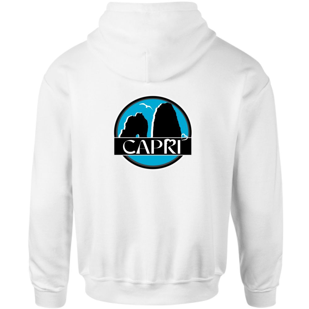 Felpa Bambino con Cappuccio CAPRI CERCHIO MAGICO CON  FARAGLIONI