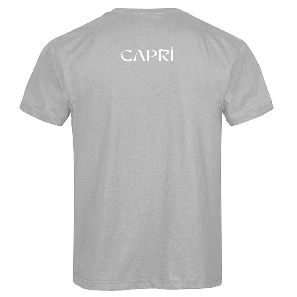 T-Shirt Men Premium CAPRI MINIMAL WHITE WRITING