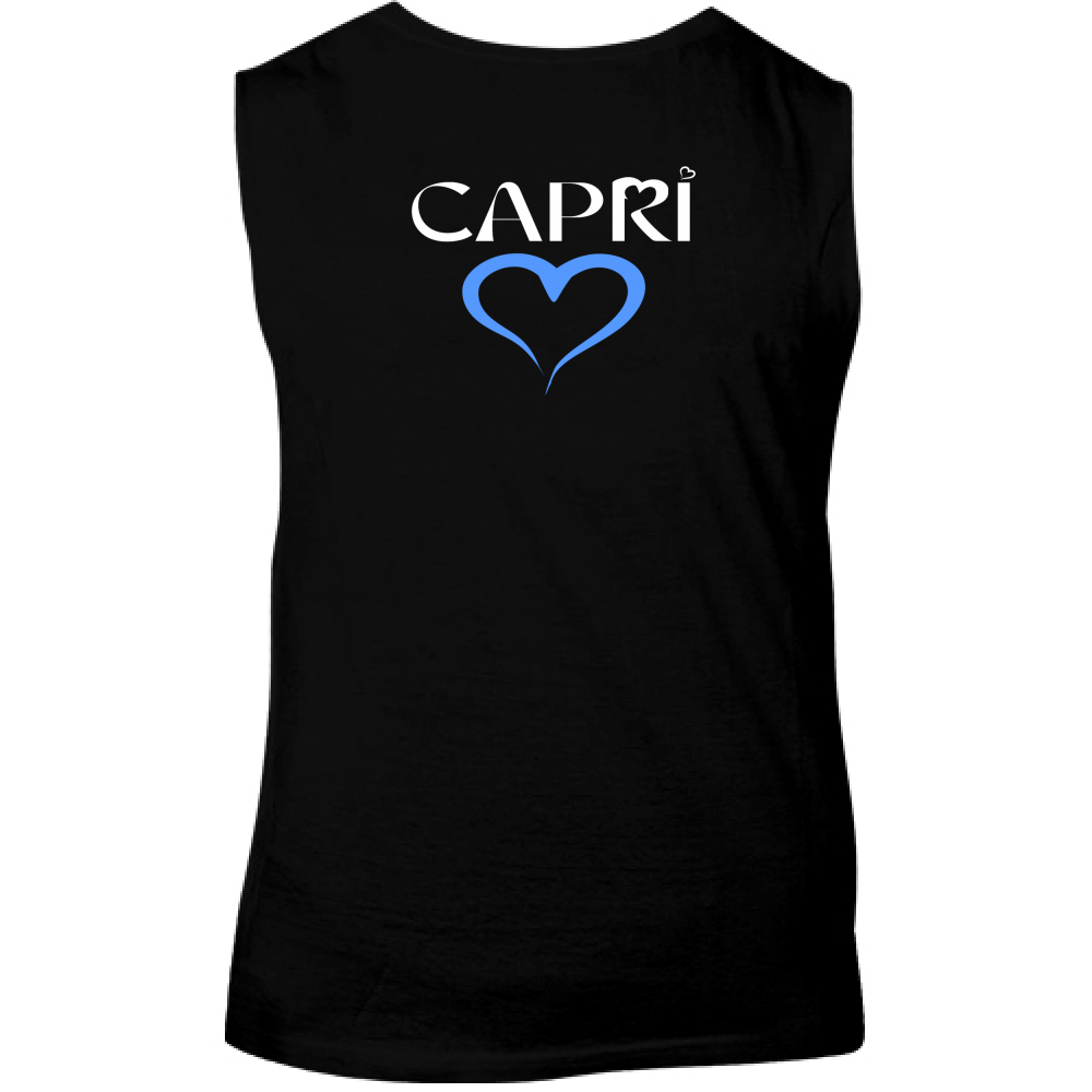 Canotta Unisex CAPRI CUORE AZZURRO