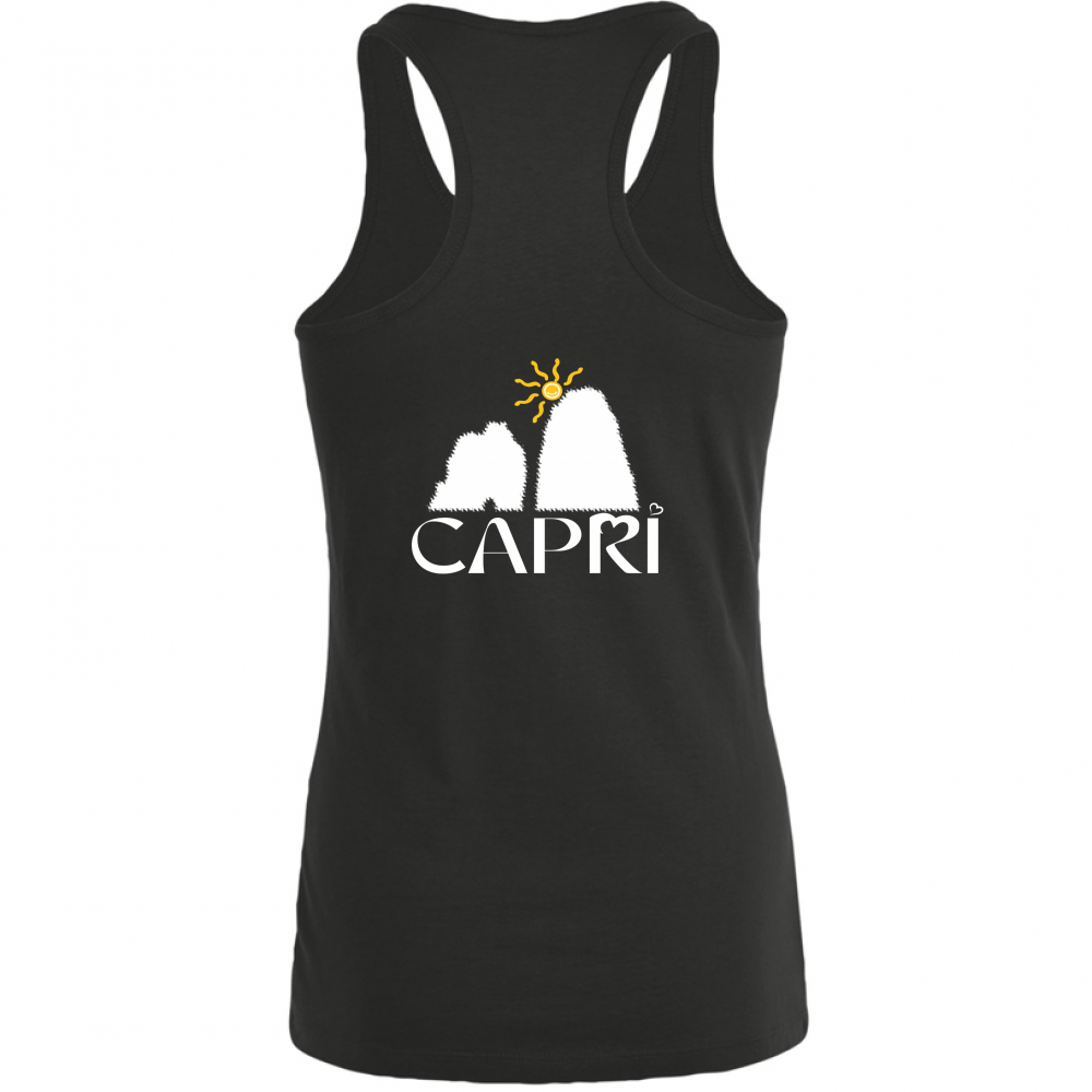 Canotta Donna CAPRI HAPPY FARAGLIONI WHITE