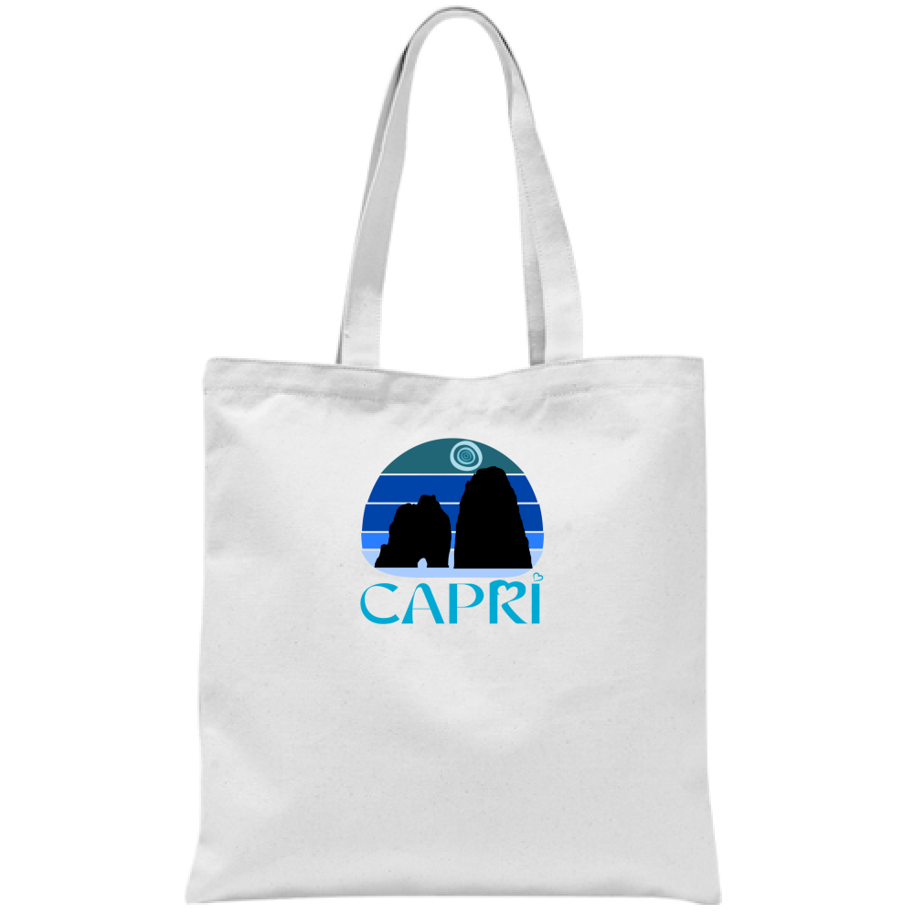 Borsa CAPRI VINTAGE TRAMONTO AZZURRATO