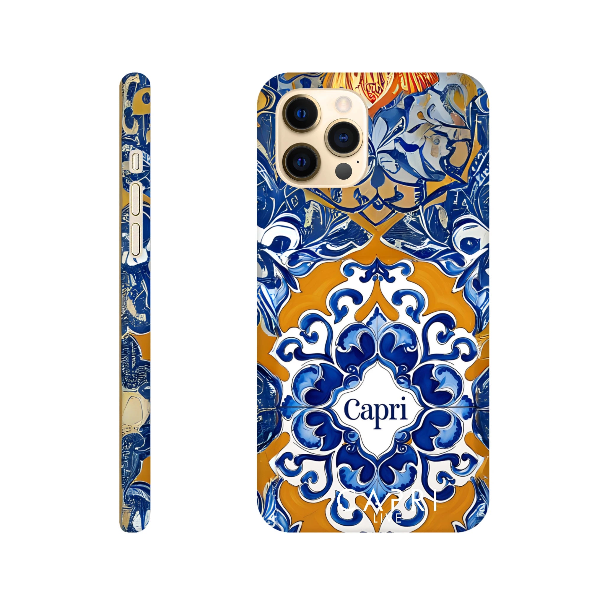 Cover Capri Smartphone cover Limoni, Faraglioni Grotta azzurra