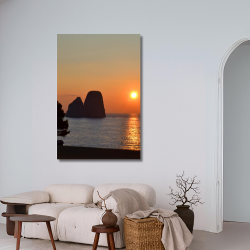 Canvas 60x90 Capri Faraglioni incantati