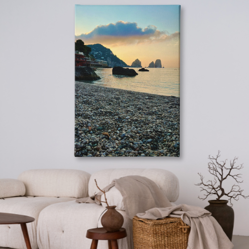 Capri Sunrise Dream Canvas