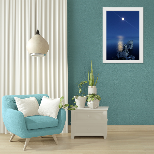 Poster con Cornice 40x60 Luna Caprese