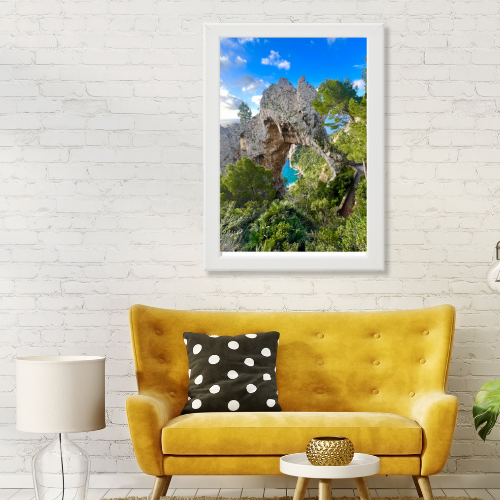 Poster con Cornice 40x60 Arco Naturale cornice lungo