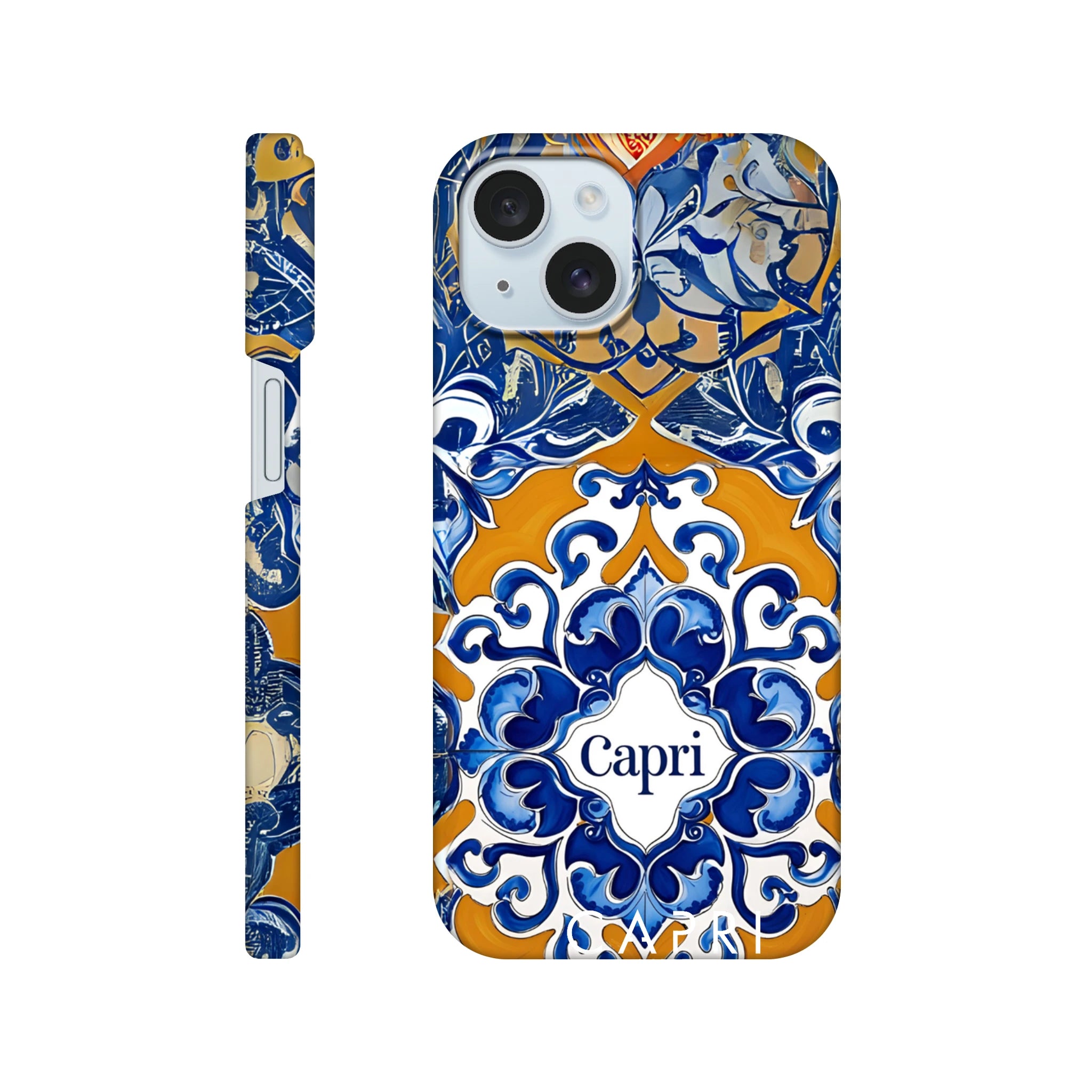 Cover Capri Smartphone cover Limoni, Faraglioni Grotta azzurra