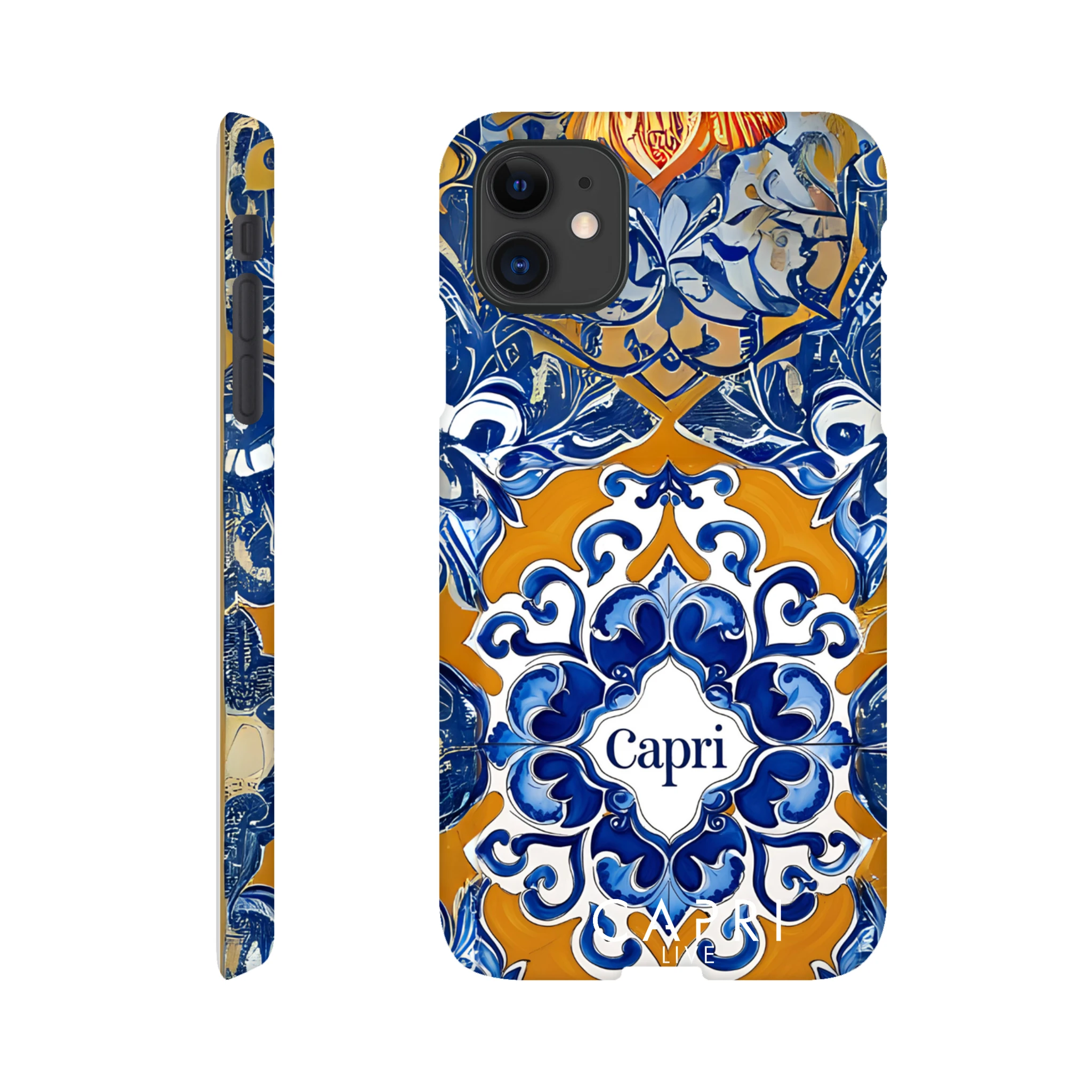 Cover Capri Smartphone cover Limoni, Faraglioni Grotta azzurra