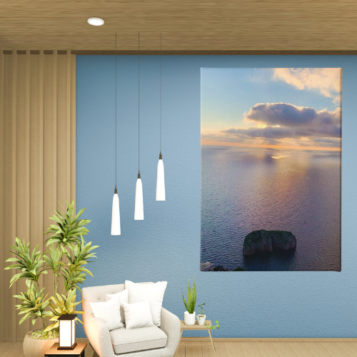 Canvas 60x90 Capri Alba Monacone