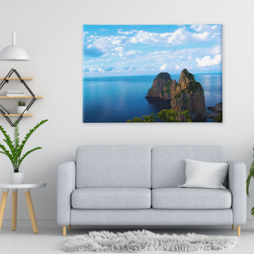 Canvas Capri Blue Enchantment