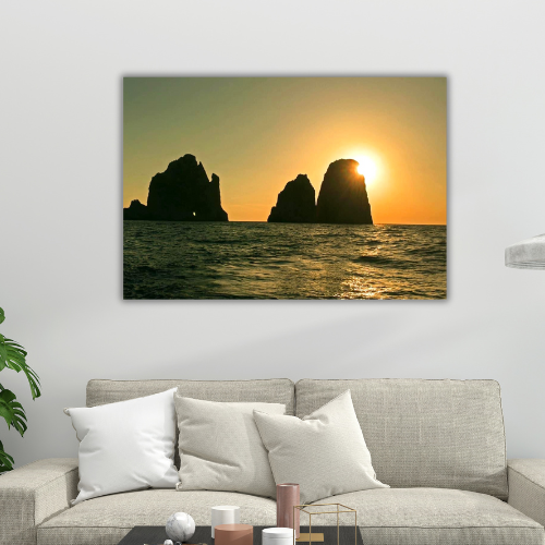 Raggi di Capri Canvas