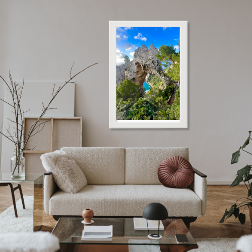 Poster con Cornice 40x60 Arco Naturale cornice lungo