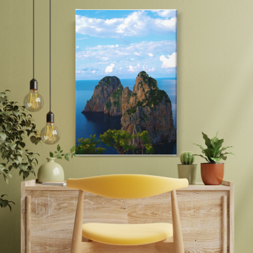 Capri Blue Enchantment Canvas