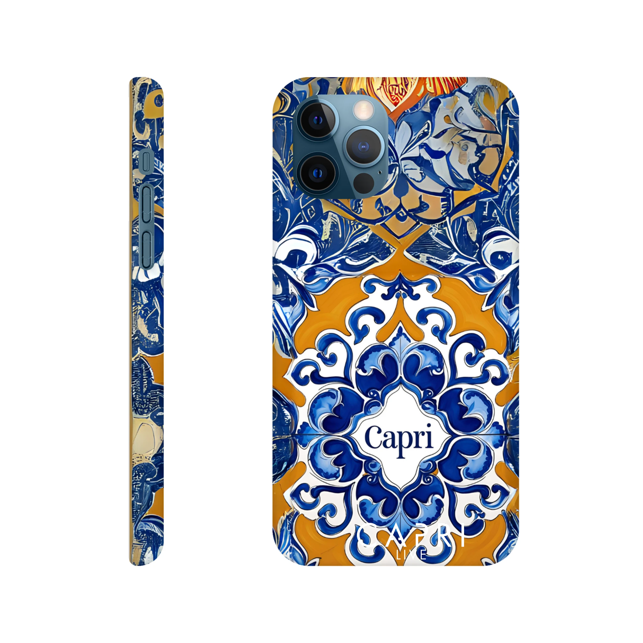 Cover Capri Smartphone cover Limoni, Faraglioni Grotta azzurra