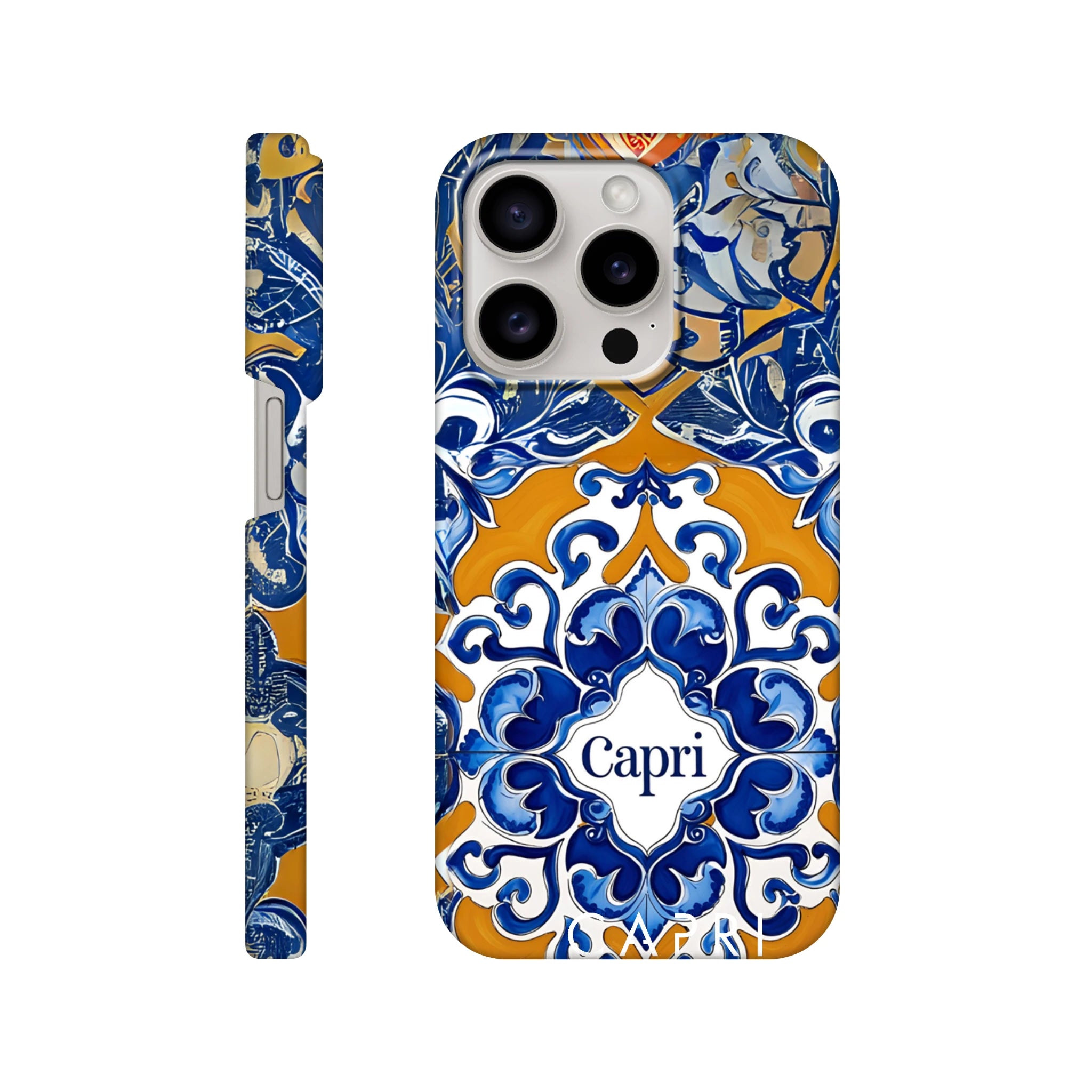 Cover Capri Smartphone cover Limoni, Faraglioni Grotta azzurra