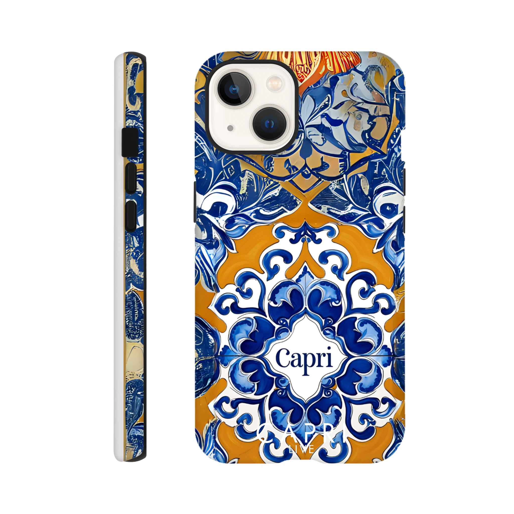 Cover Capri Smartphone cover Limoni, Faraglioni Grotta azzurra