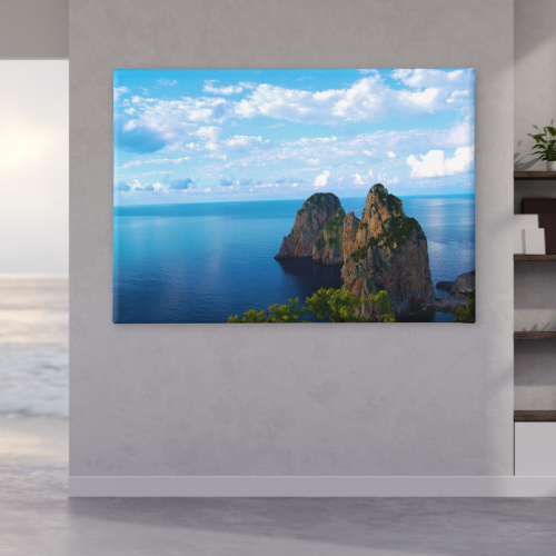 Canvas Capri Blue Enchantment