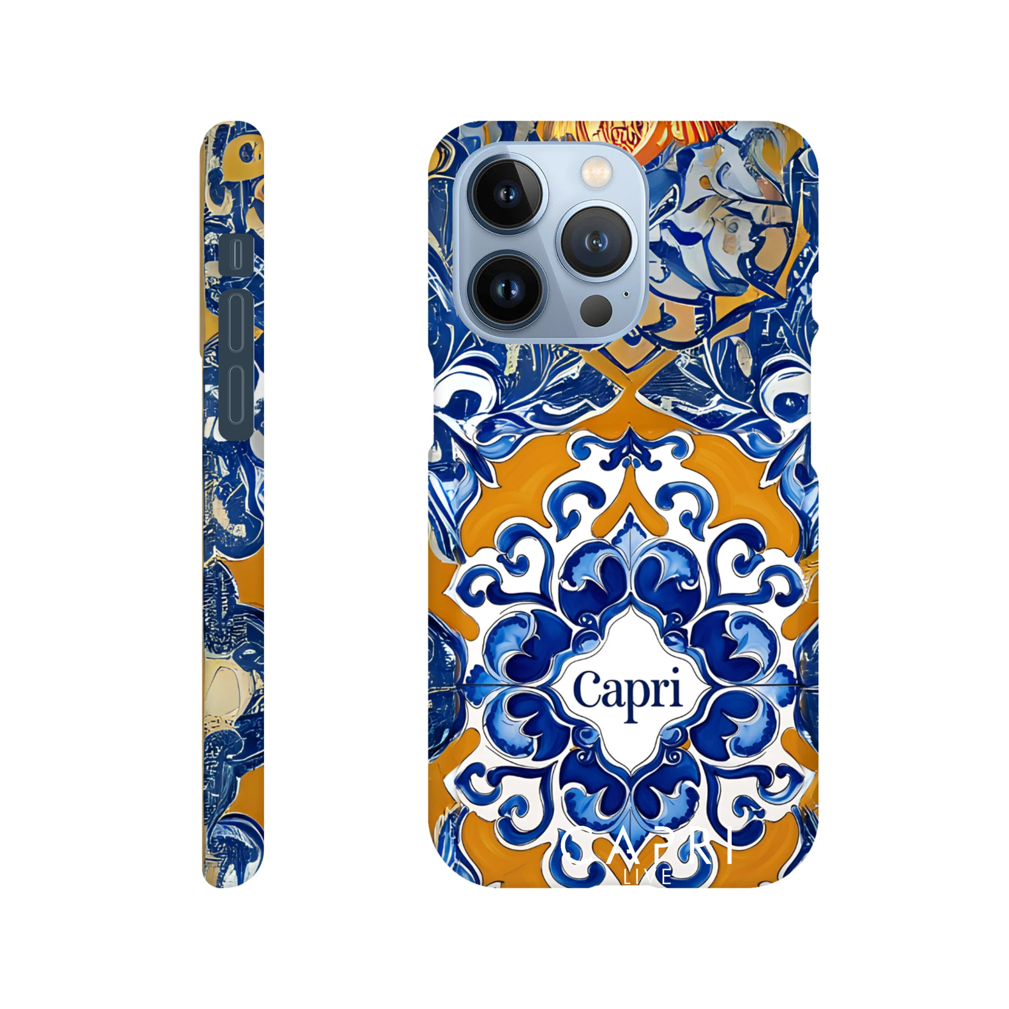 Cover Capri Smartphone cover Limoni, Faraglioni Grotta azzurra