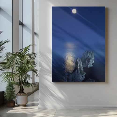 Capri Moon Canvas