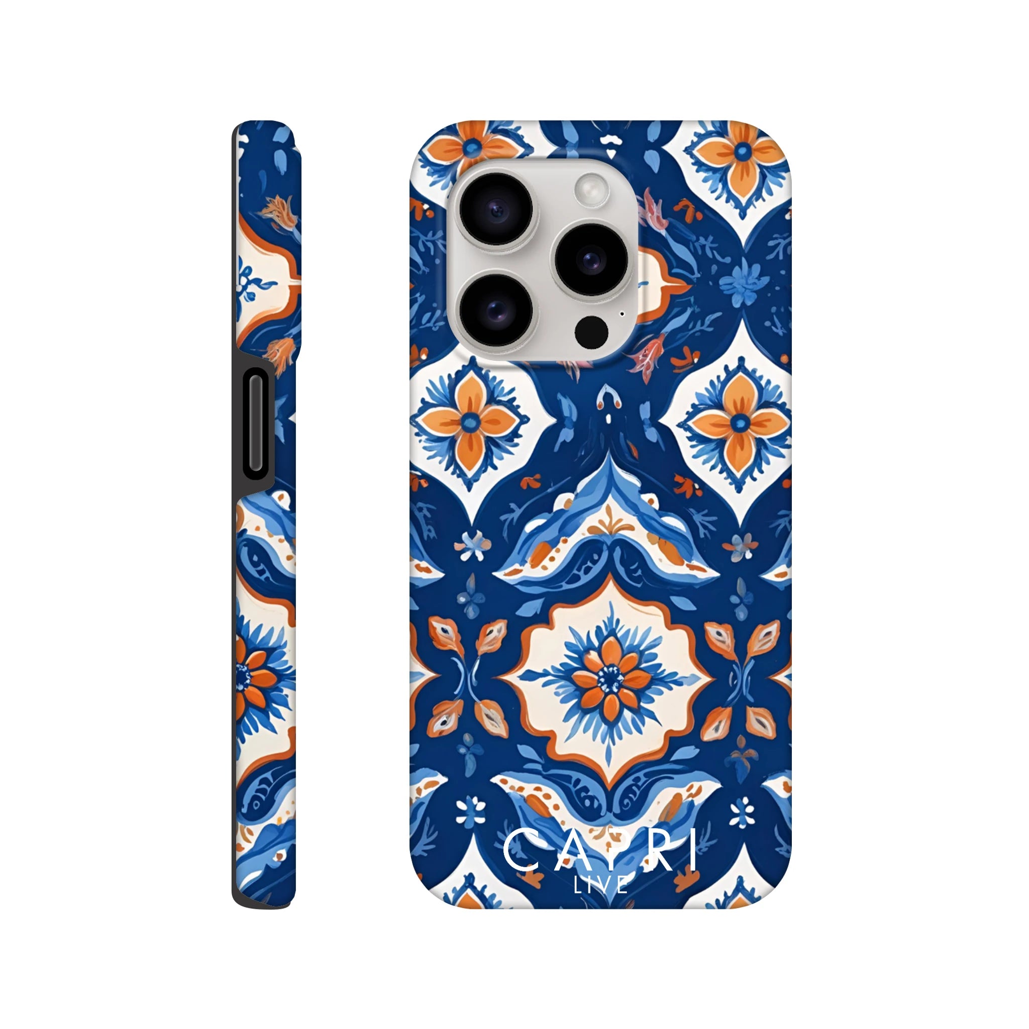 Cover Capri Smartphone cover Limoni, Faraglioni Grotta azzurra