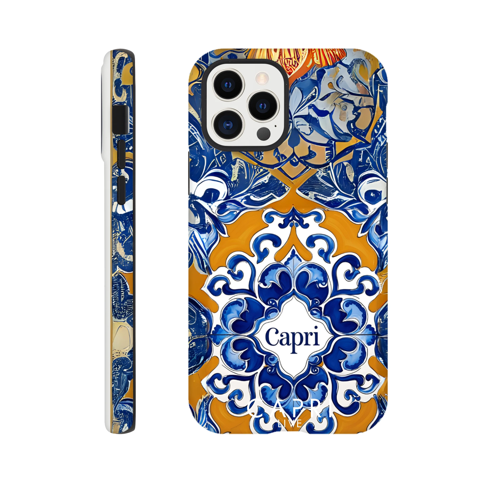 Cover Capri Smartphone cover Limoni, Faraglioni Grotta azzurra