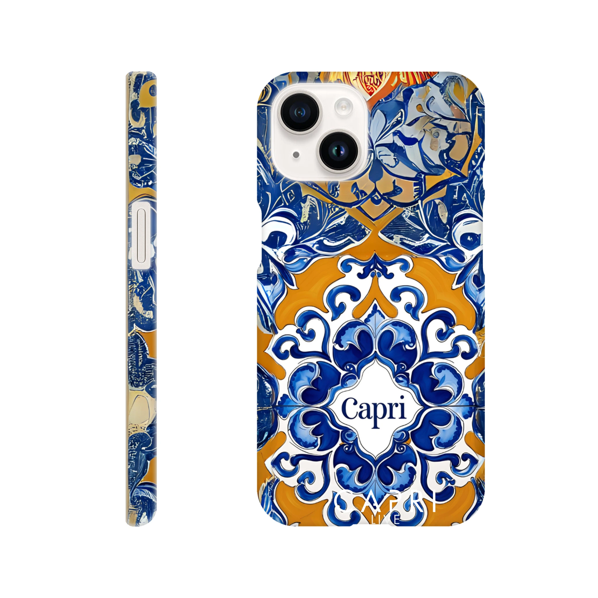 Cover Capri Smartphone cover Limoni, Faraglioni Grotta azzurra