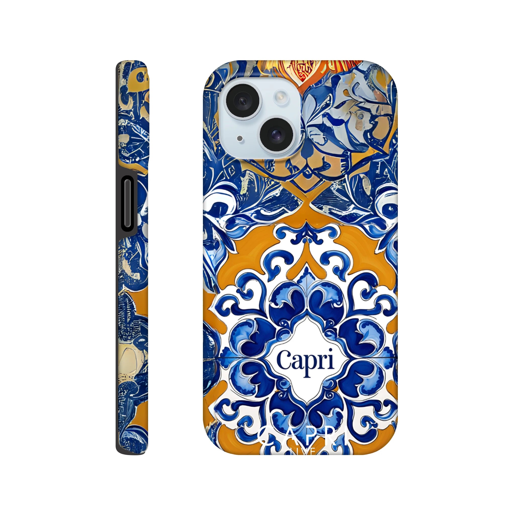 Cover Capri Smartphone cover Limoni, Faraglioni Grotta azzurra
