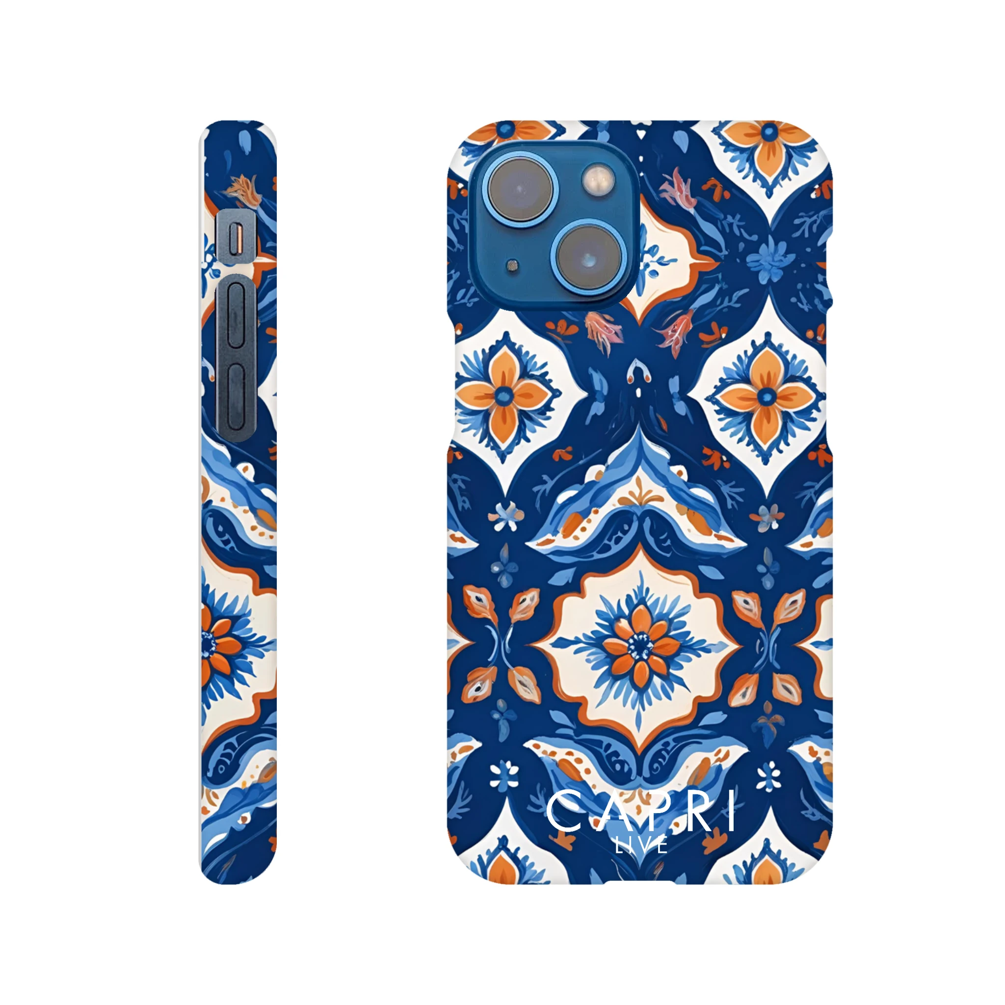 Cover Capri Smartphone cover Limoni, Faraglioni Grotta azzurra