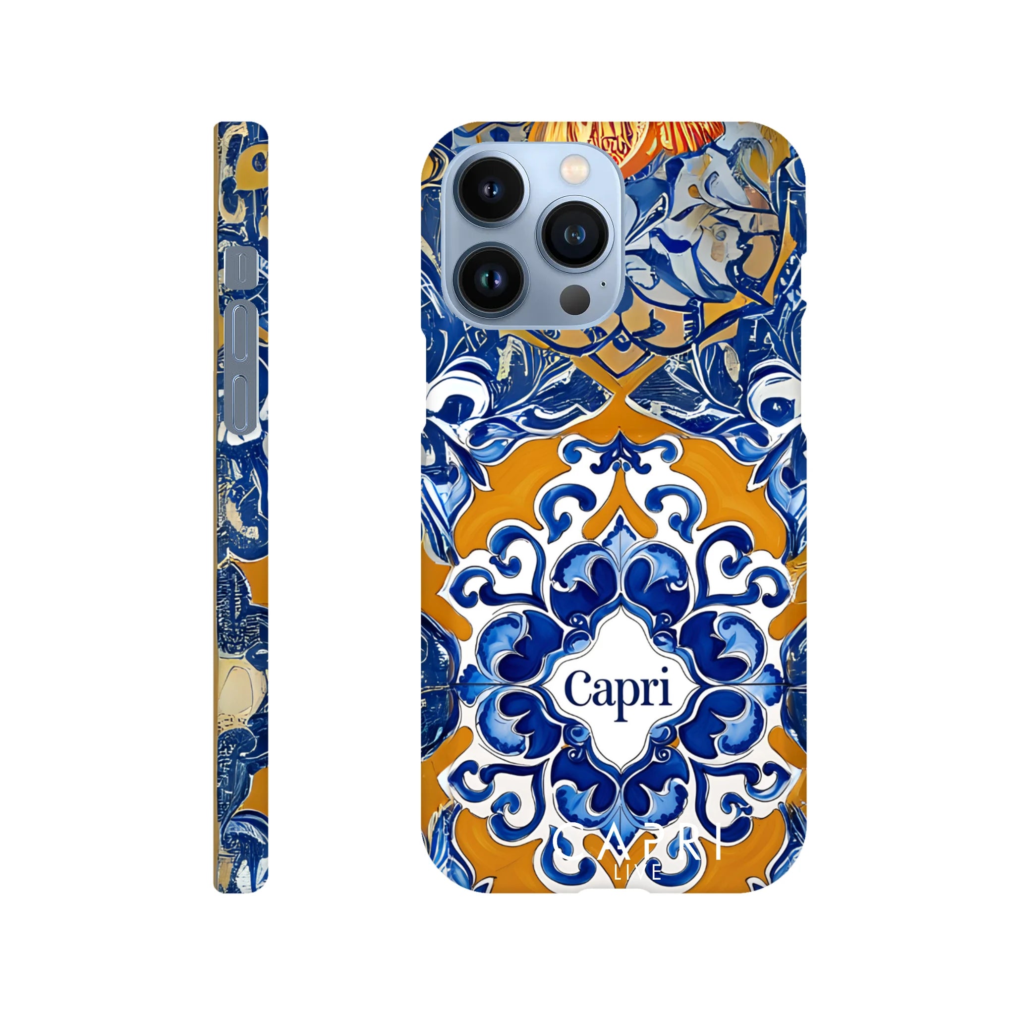 Cover Capri Smartphone cover Limoni, Faraglioni Grotta azzurra
