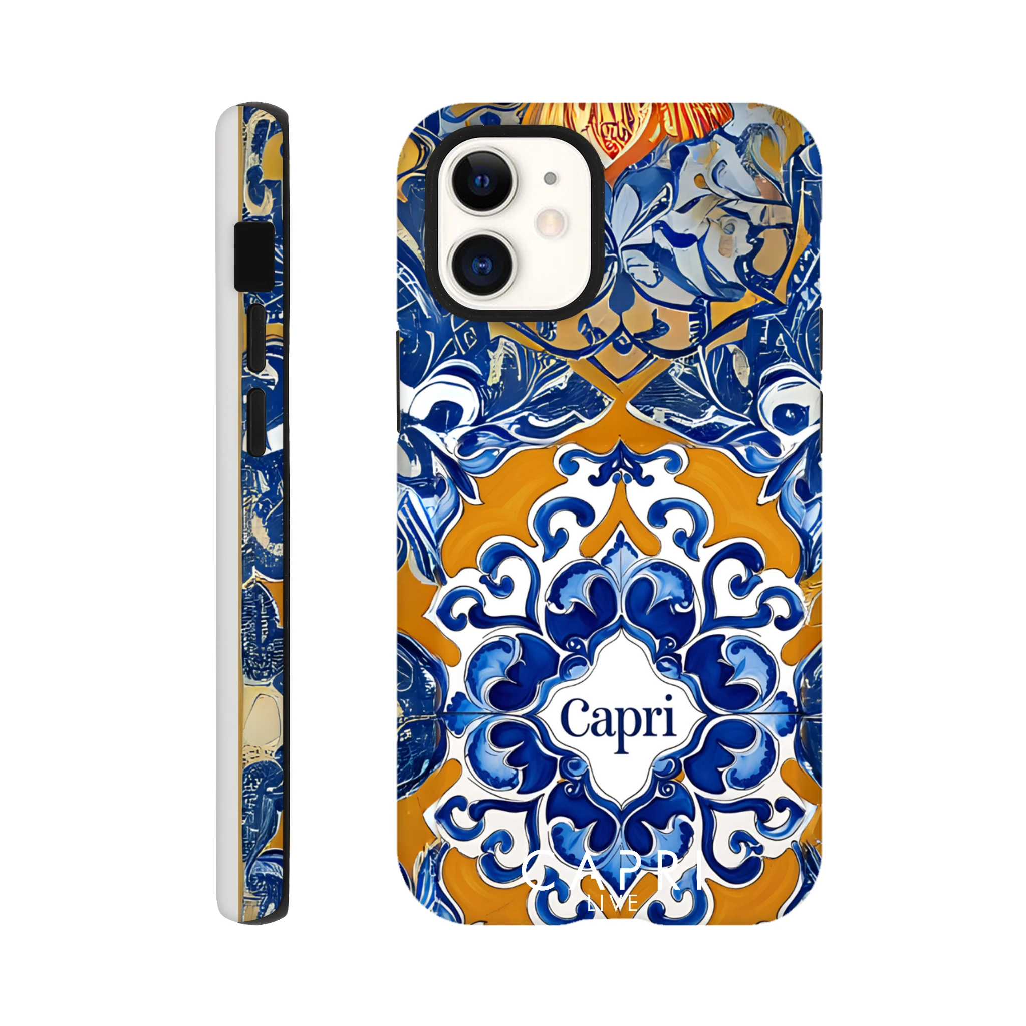 Cover Capri Smartphone cover Limoni, Faraglioni Grotta azzurra