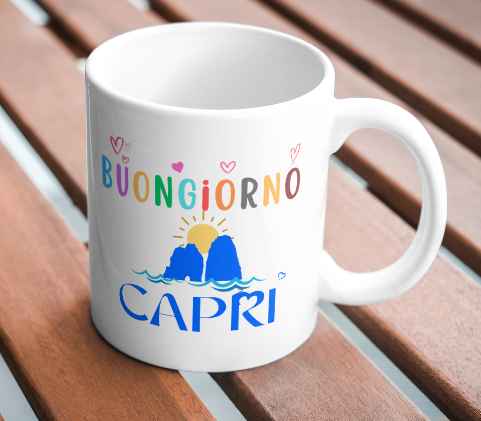 Good Morning Capri Mug