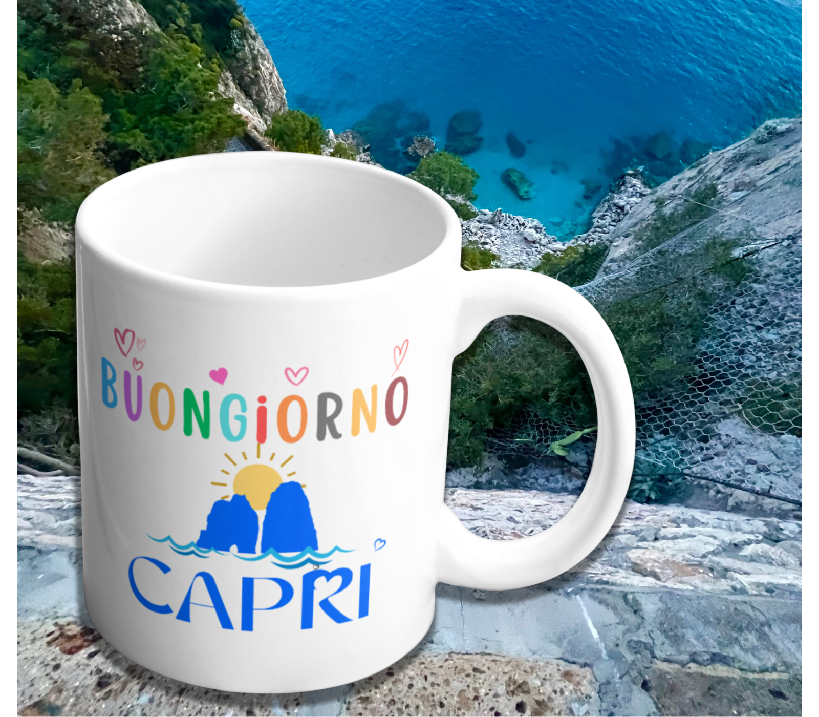 Good Morning Capri Mug