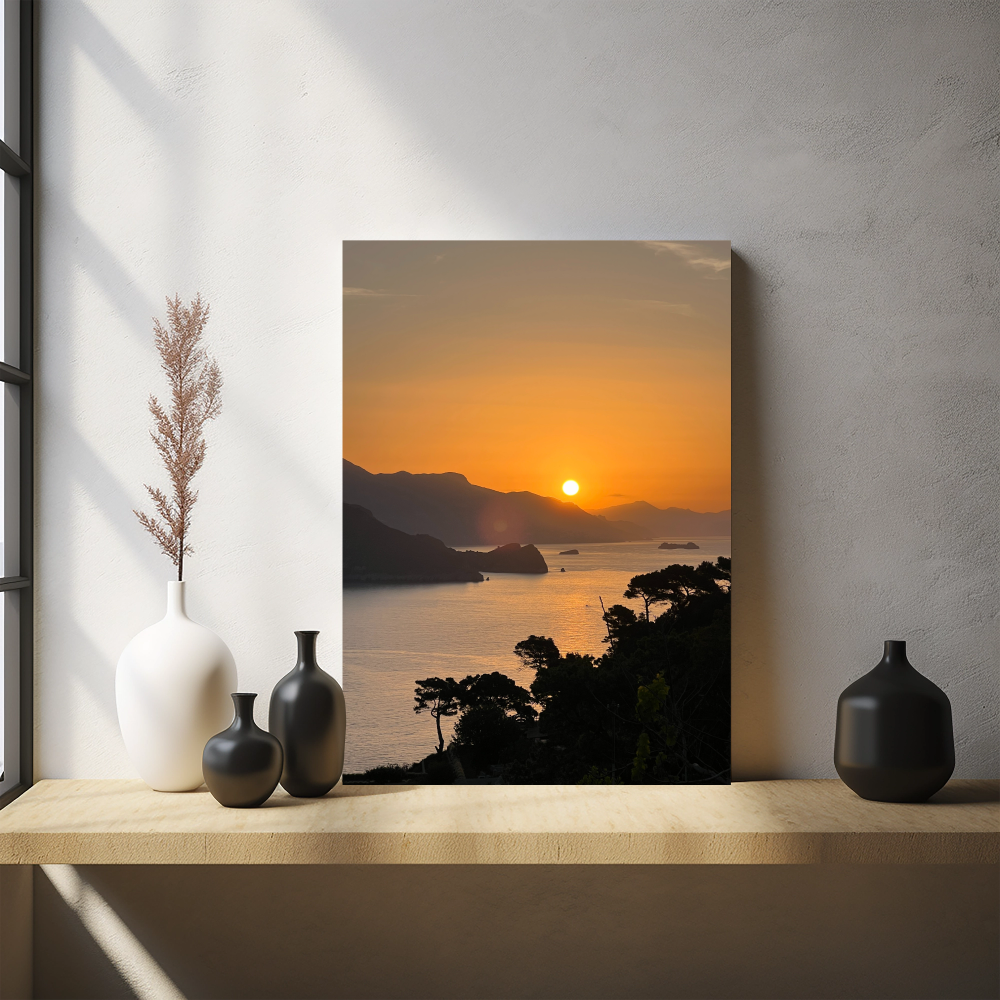 Canvas Sunrise Matermania Capri