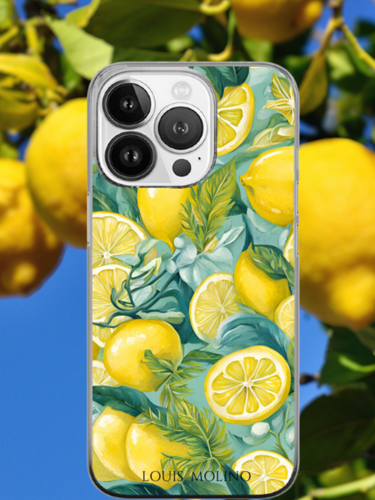 Cover Gomma iPhone GLACE LEMON CAPRI