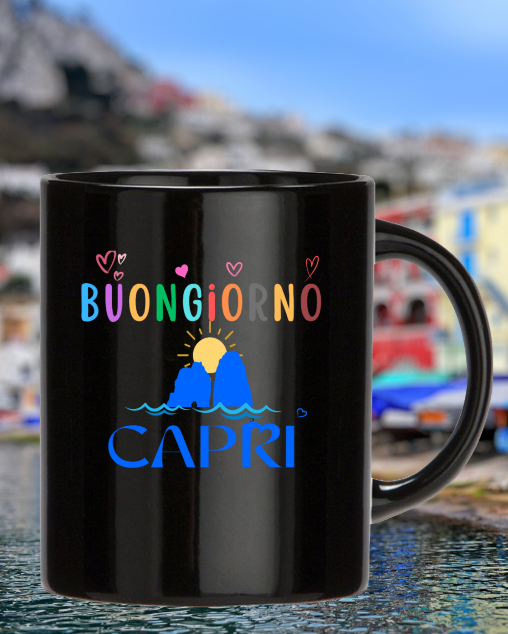 Good Morning Capri Mug