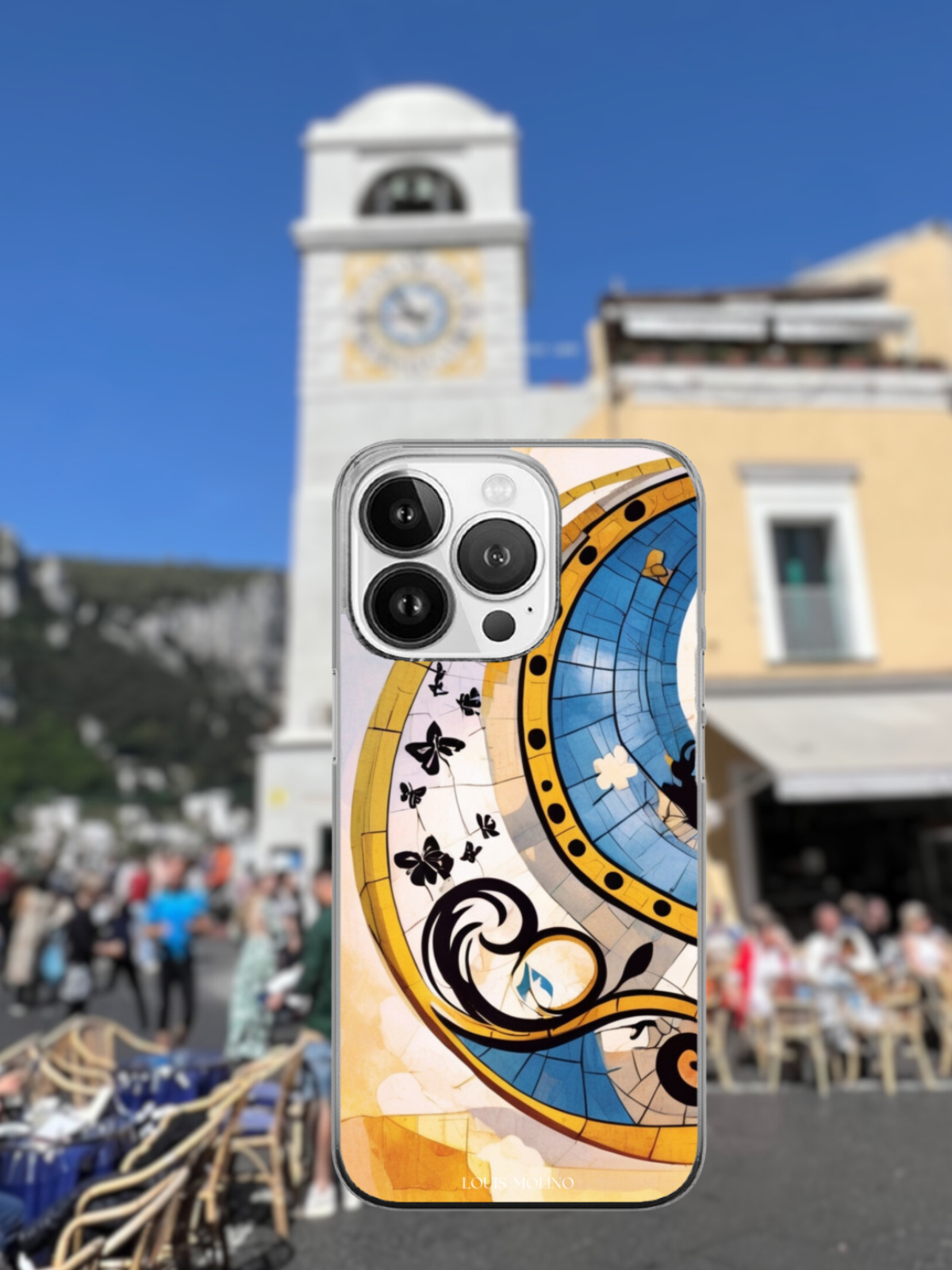 Cover Gomma iPhone FLIGHT HOURS CAPRI