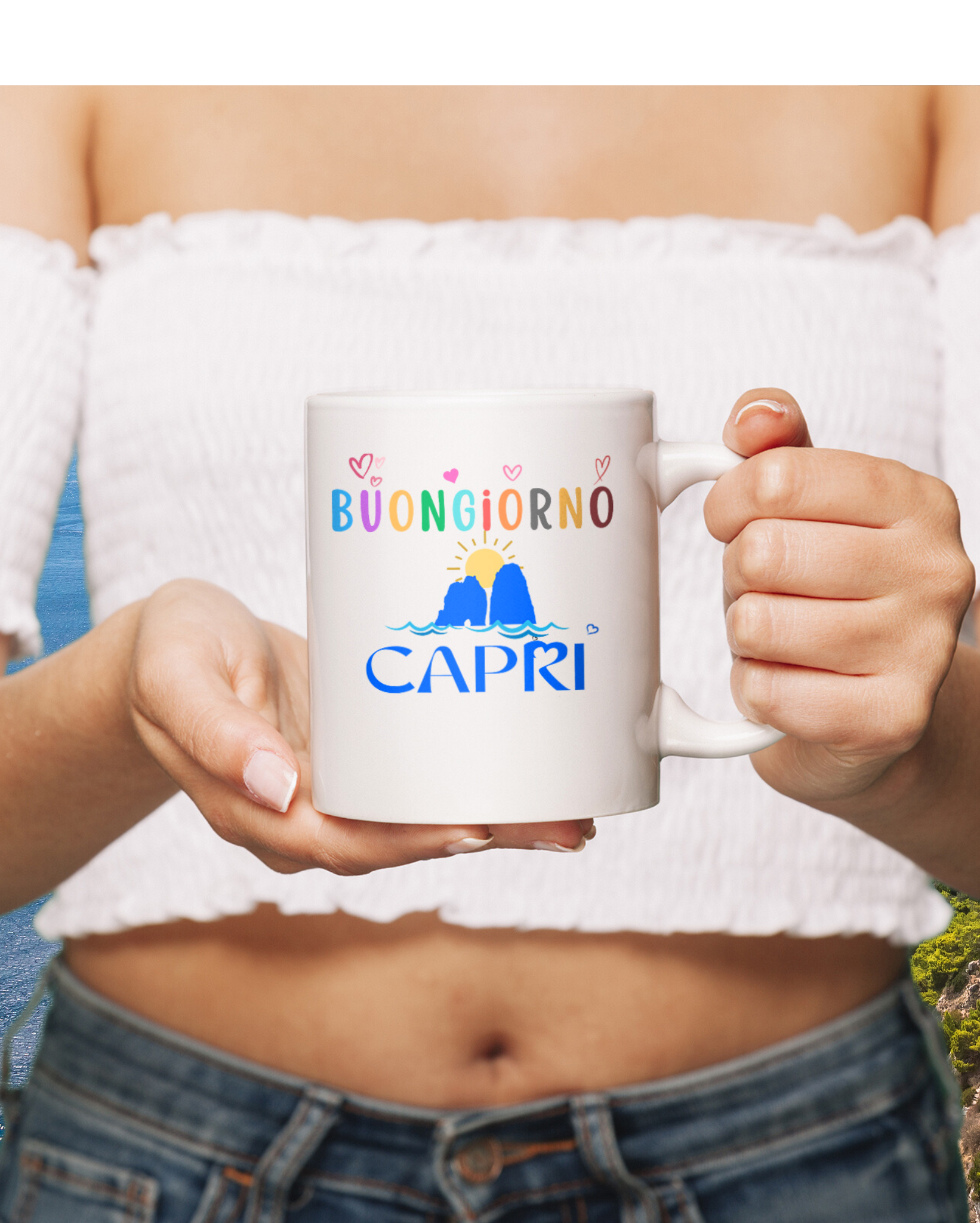 Good Morning Capri Mug