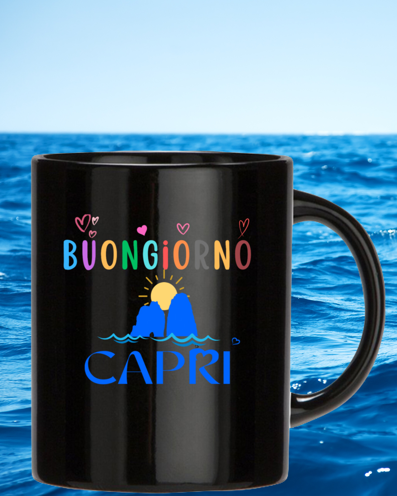Good Morning Capri Mug