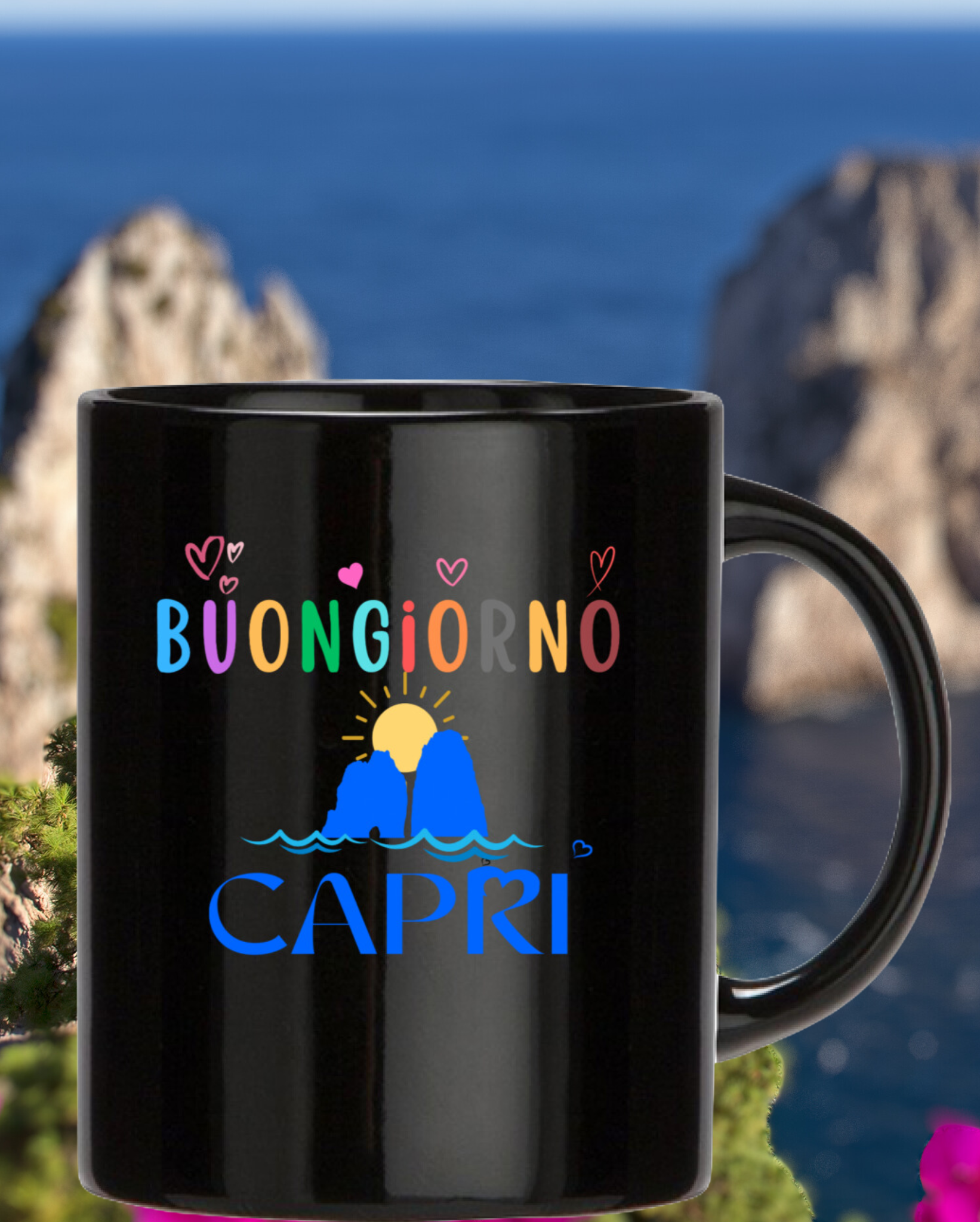 Good Morning Capri Mug